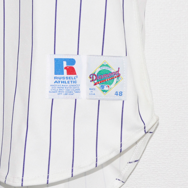 【MLB/USED】アリゾナダイヤモンドバックスオーセンティックジャージ#20ルイスゴンザレス【Russell/ラッセル】_画像3