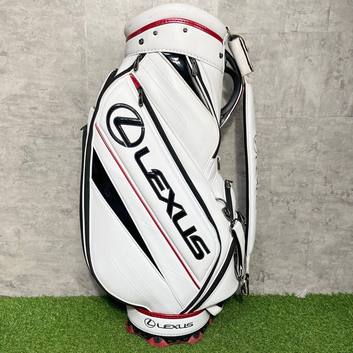 希少】LEXUS レクサス キャディバッグ 3点 ホワイト 非売品 入手 希少】LEXUS レクサス キャディバッグ 3点 ホワイト 非売品 入手