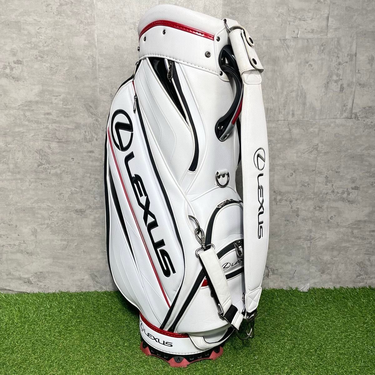 希少】LEXUS レクサス キャディバッグ 3点 ホワイト 非売品 入手 希少】LEXUS レクサス キャディバッグ 3点 ホワイト 非売品 入手