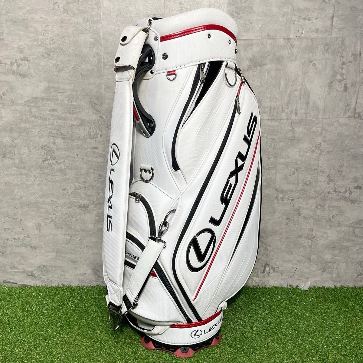 希少】LEXUS レクサス キャディバッグ 3点 ホワイト 非売品 入手 希少】LEXUS レクサス キャディバッグ 3点 ホワイト 非売品 入手