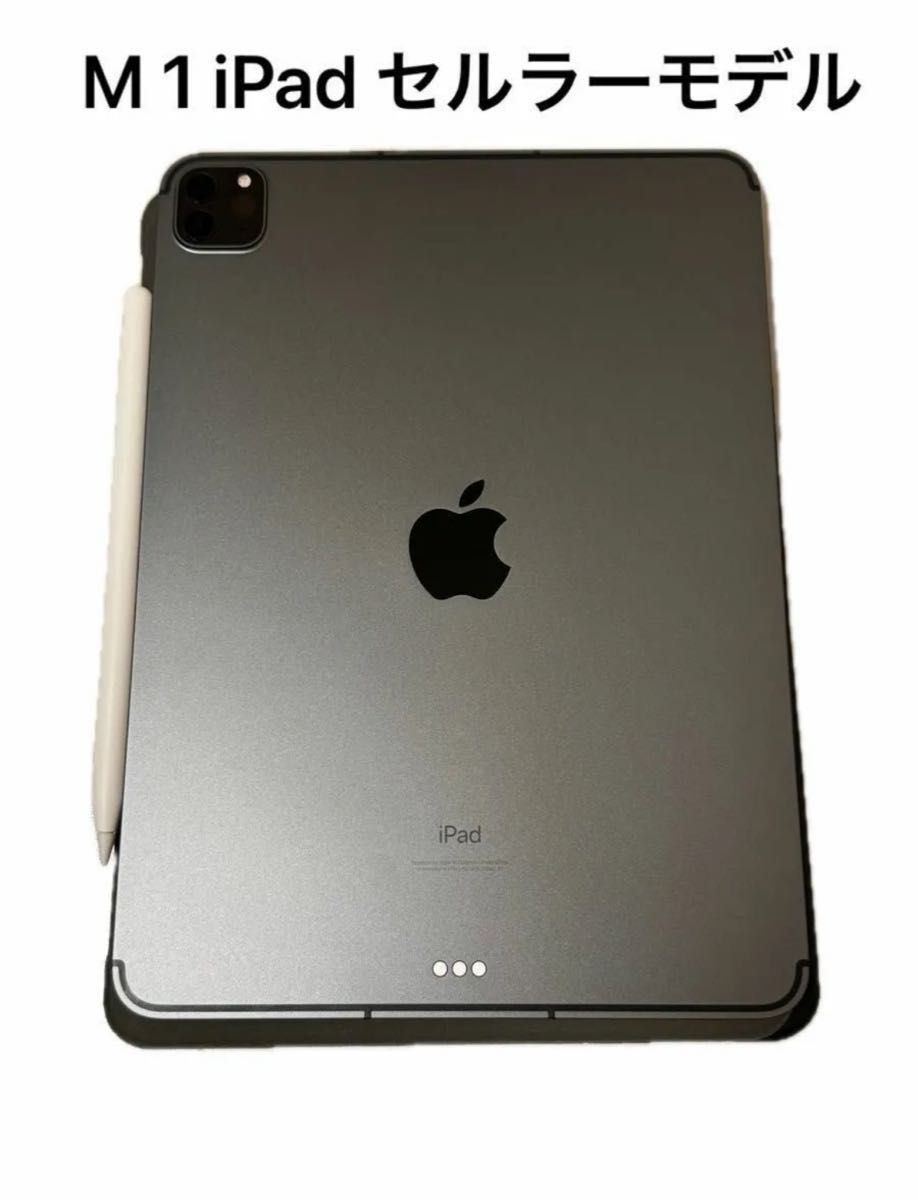 iPad Pro 11インチ M1 Wi-Fi+Cellularモデル Apple pencil第二 iPad Pro 11インチ M1 Wi-Fi+Cellularモデル Apple pencil第二