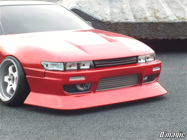 新製品 D'magic 角目ヘッドライトキット S13シルビア用 1/10 新製品 D'magic 角目ヘッドライトキット S13シルビア用 1/10