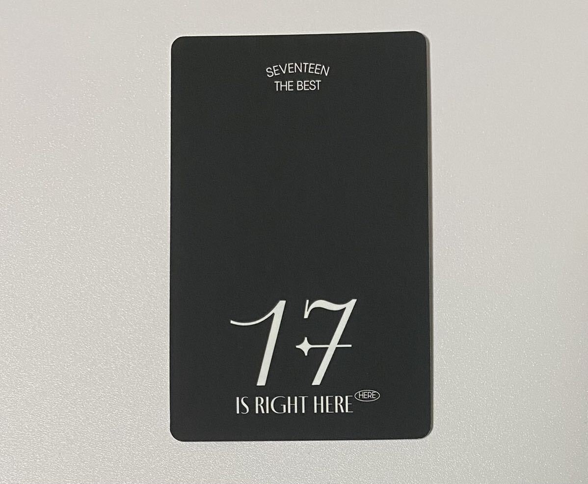 SEVENTEEN ジョンハン 17 IS RIGHT HERE Weverse 特典 トレカ SEVENTEEN ジョンハン 17 IS RIGHT HERE Weverse 特典 トレカ