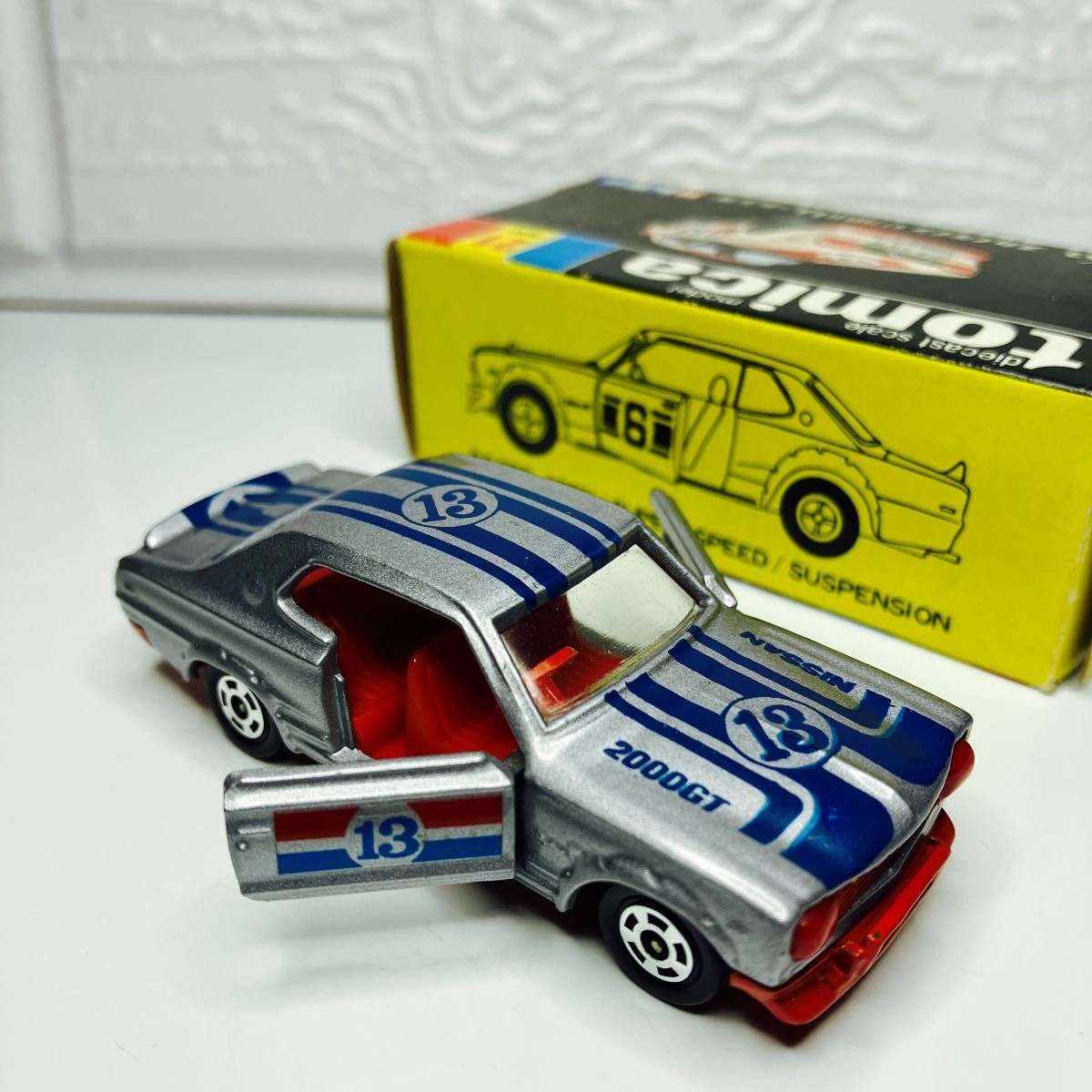 絶版トミカ 日産スカイライン2000GT-Rレーシング 日本製 箱付き 絶版トミカ 日産スカイライン2000GT-Rレーシング 日本製 箱付き