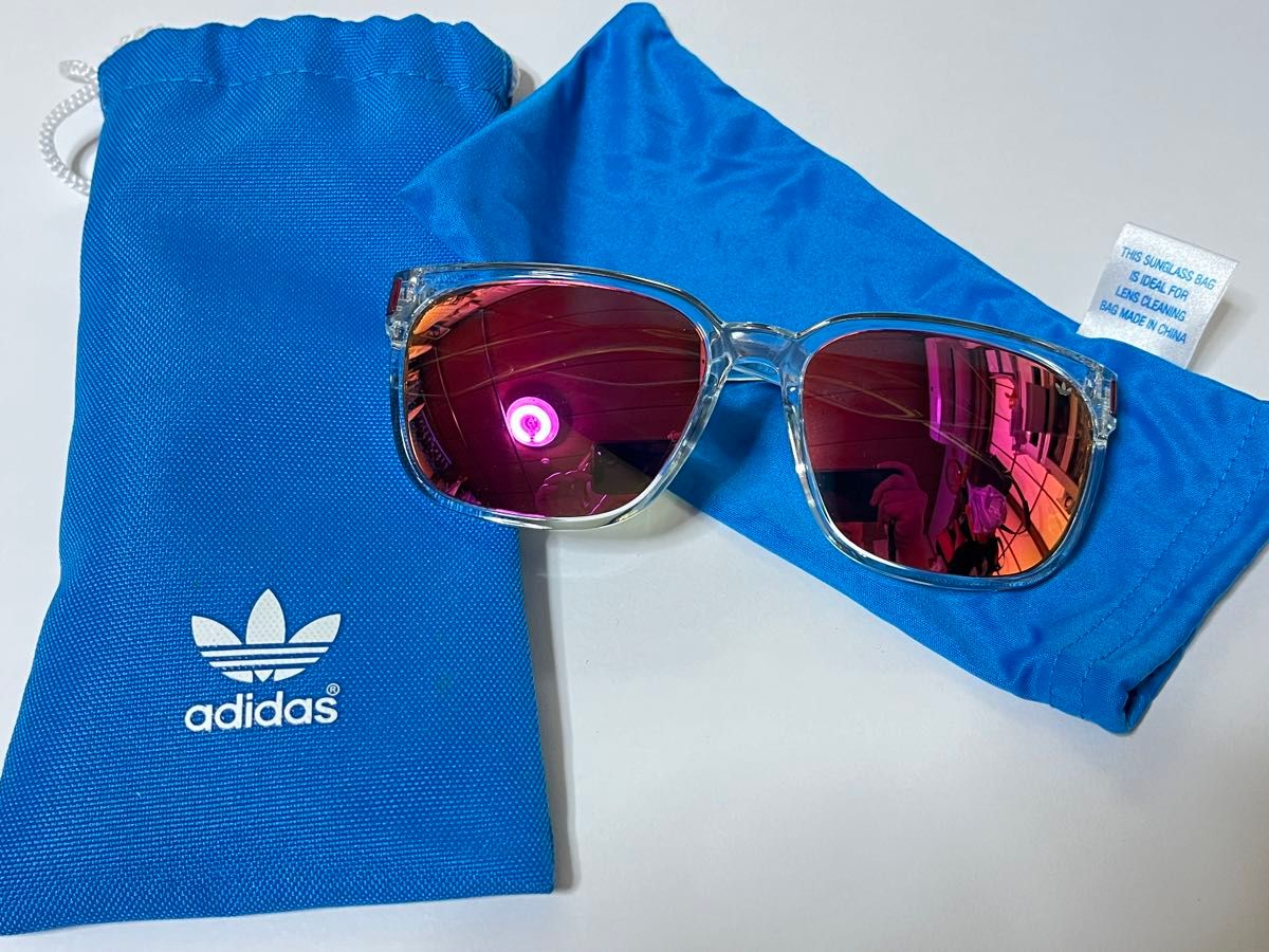 レア品 adidas アディダス Sydney サングラス ah59 クリア レア品 adidas アディダス Sydney サングラス ah59 クリア