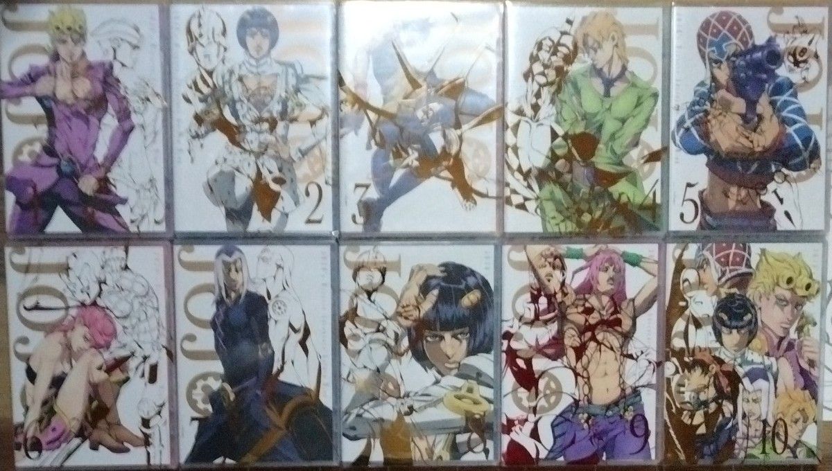 ジョジョの奇妙な冒険 第5部 黄金の風 初回限定盤仕様 各巻 ジョジョの奇妙な冒険 第5部 黄金の風 初回限定盤仕様 各巻