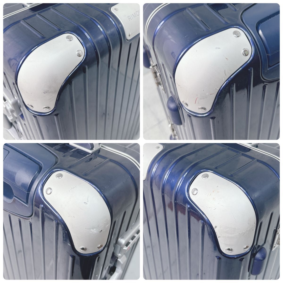美品 現行 リモワ ハイブリッド キャビンS 37L グロスブルー 美品 現行 リモワ ハイブリッド キャビンS 37L グロスブルー