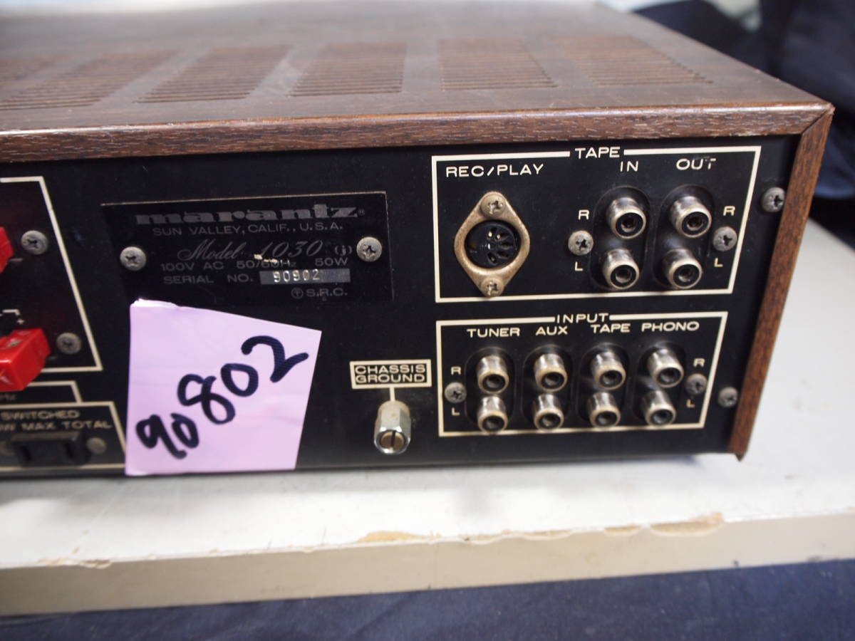 新作入荷限定SALE ヤフオク! プリメインアンプ Model 1030 ... - Marantz 再値上げ 定番好評