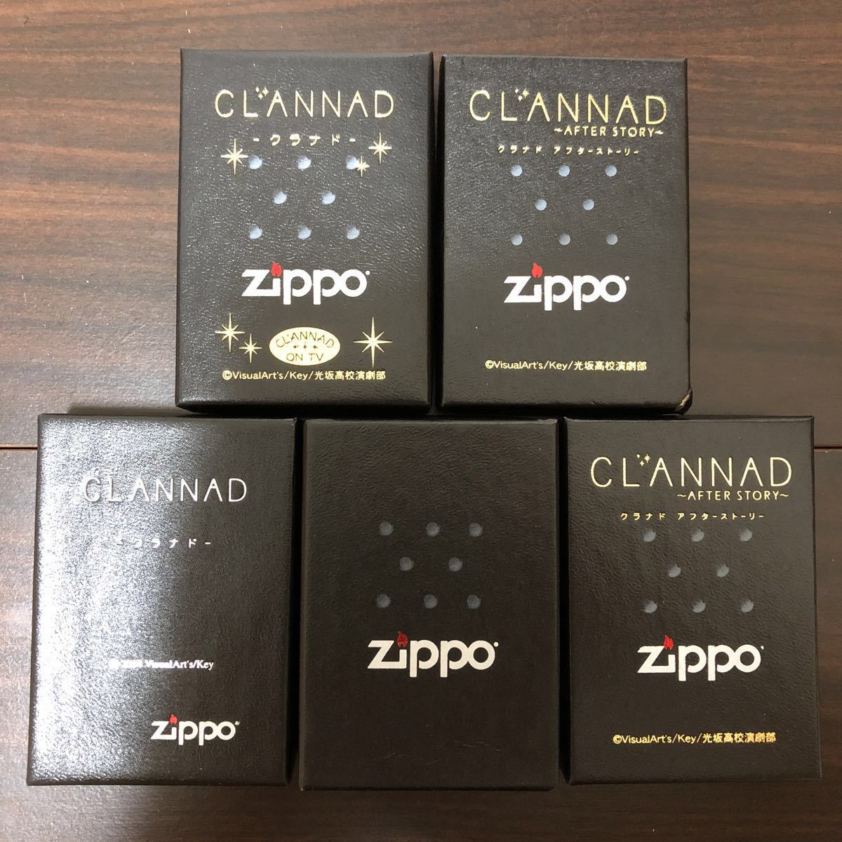 【希少】CLANNAD 古河渚 ZIPPO 5種セット クラナド ジッポー key 京アニ アニメ ジッポー ライター 未使用品_画像7