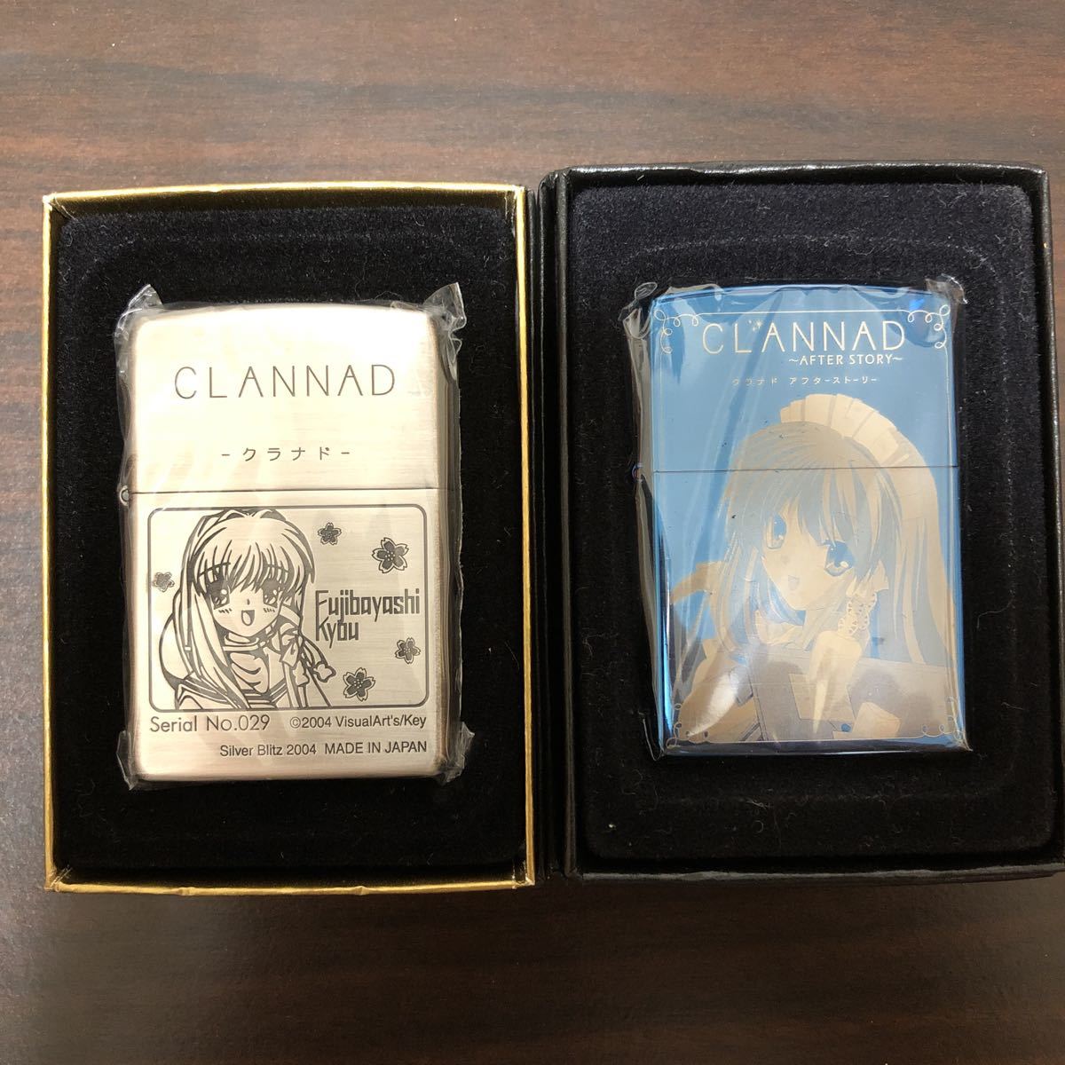 CLANNAD глициния ..ZIPPO 2 вида комплект ji свинина lanado столица ani аниме масляная зажигалка key произведение не использовался товар 