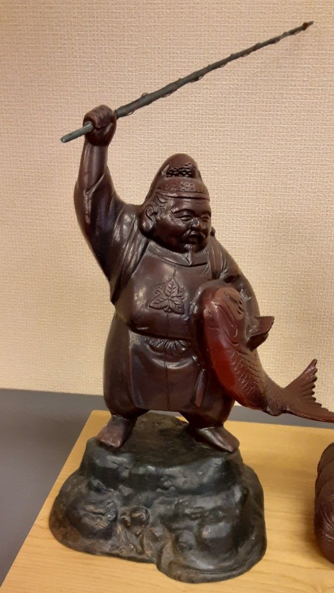 高岡銅器 恵比寿大黒 置物 ブロンズ像|Yahoo!フリマ(旧PayPay 高岡銅器 恵比寿大黒 置物 ブロンズ像|Yahoo!フリマ(旧PayPay