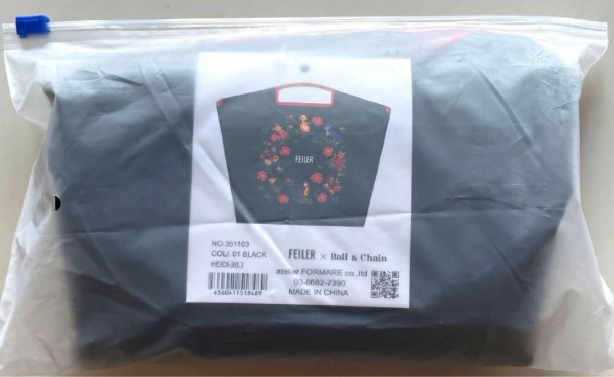 新品 FEILER フェイラーコラボ ボールアンドチェーン ブラック 新品 FEILER フェイラーコラボ ボールアンドチェーン ブラック