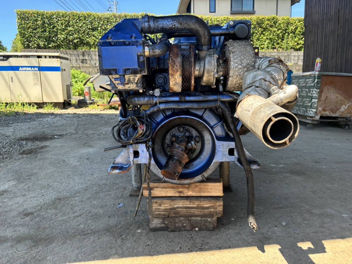 ヤマハ船内機 D340KーJ 80馬力 ドライブ式 実働品 現状渡し ヤマハ船内機 D340KーJ 80馬力 ドライブ式 実働品 現状渡し