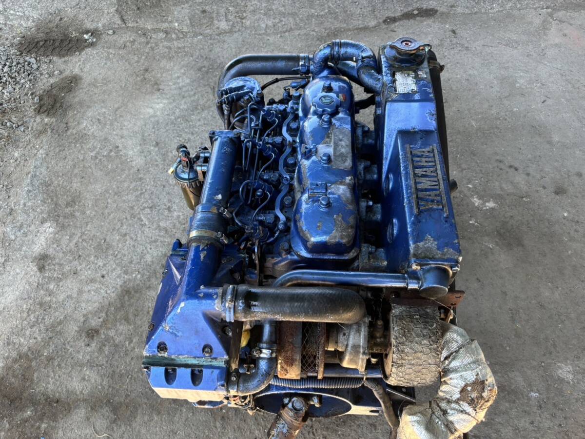 ヤマハ船内機 D340KーJ 80馬力 ドライブ式 実働品 現状渡し ヤマハ船内機 D340KーJ 80馬力 ドライブ式 実働品 現状渡し