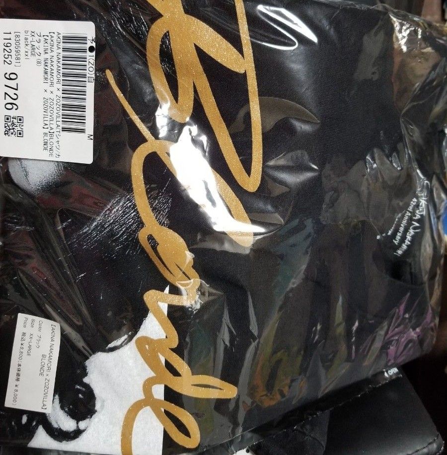 中森明菜 BLONDE Tシャツ ZOZOVILLA XXL サイズ 黒|Yahoo 中森明菜 BLONDE Tシャツ ZOZOVILLA XXL サイズ 黒|Yahoo