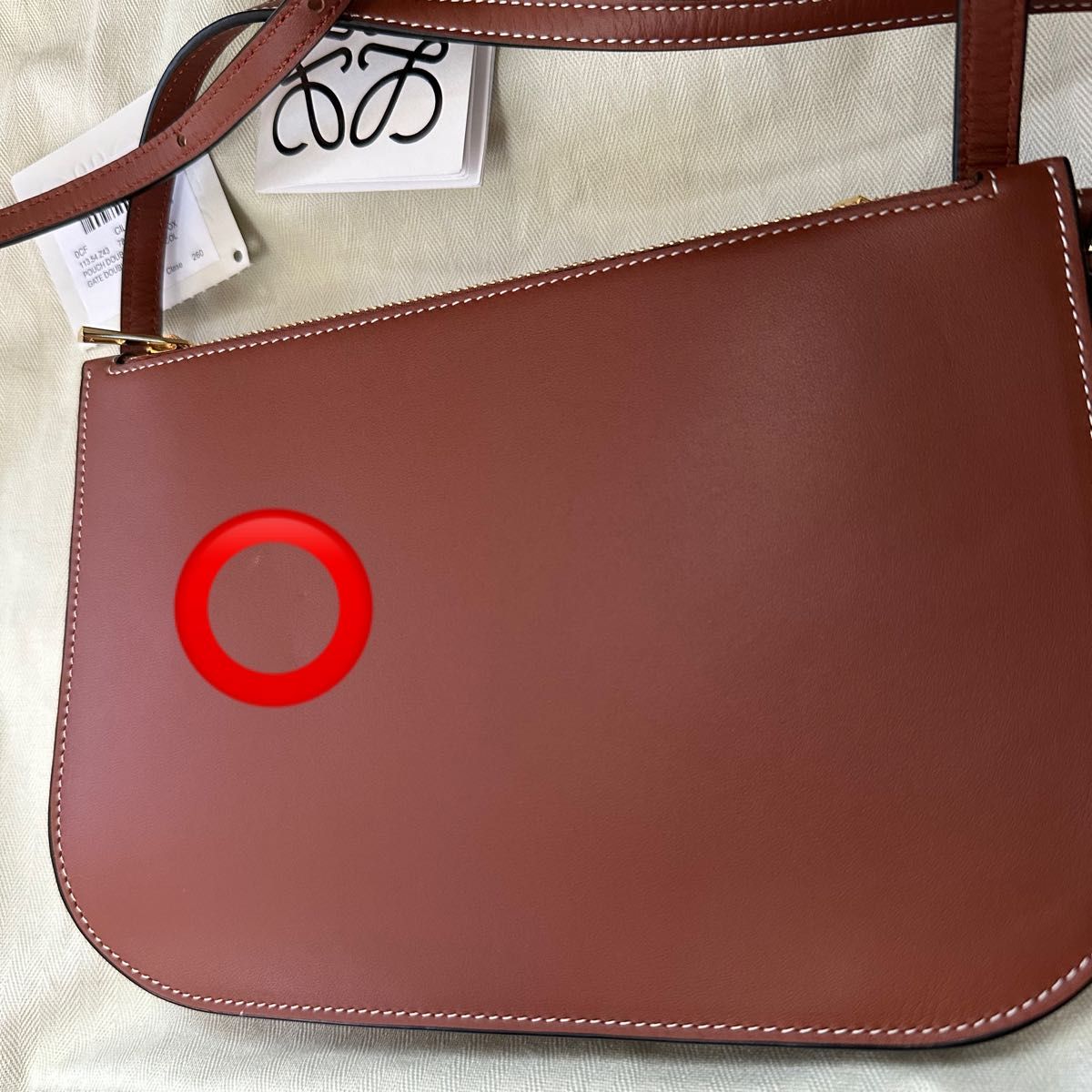 LOEWE ロエベ ゲートダブルジップポーチ ショルダーバッグ LOEWE ロエベ ゲートダブルジップポーチ ショルダーバッグ