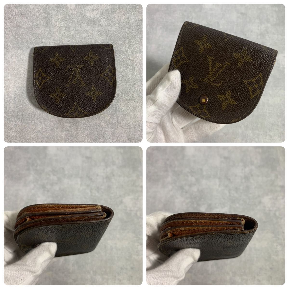 LOUIS VUITTON ヴィトン コインケース ポルトモネグゼ 半円 小銭 LOUIS VUITTON ヴィトン コインケース ポルトモネグゼ 半円 小銭