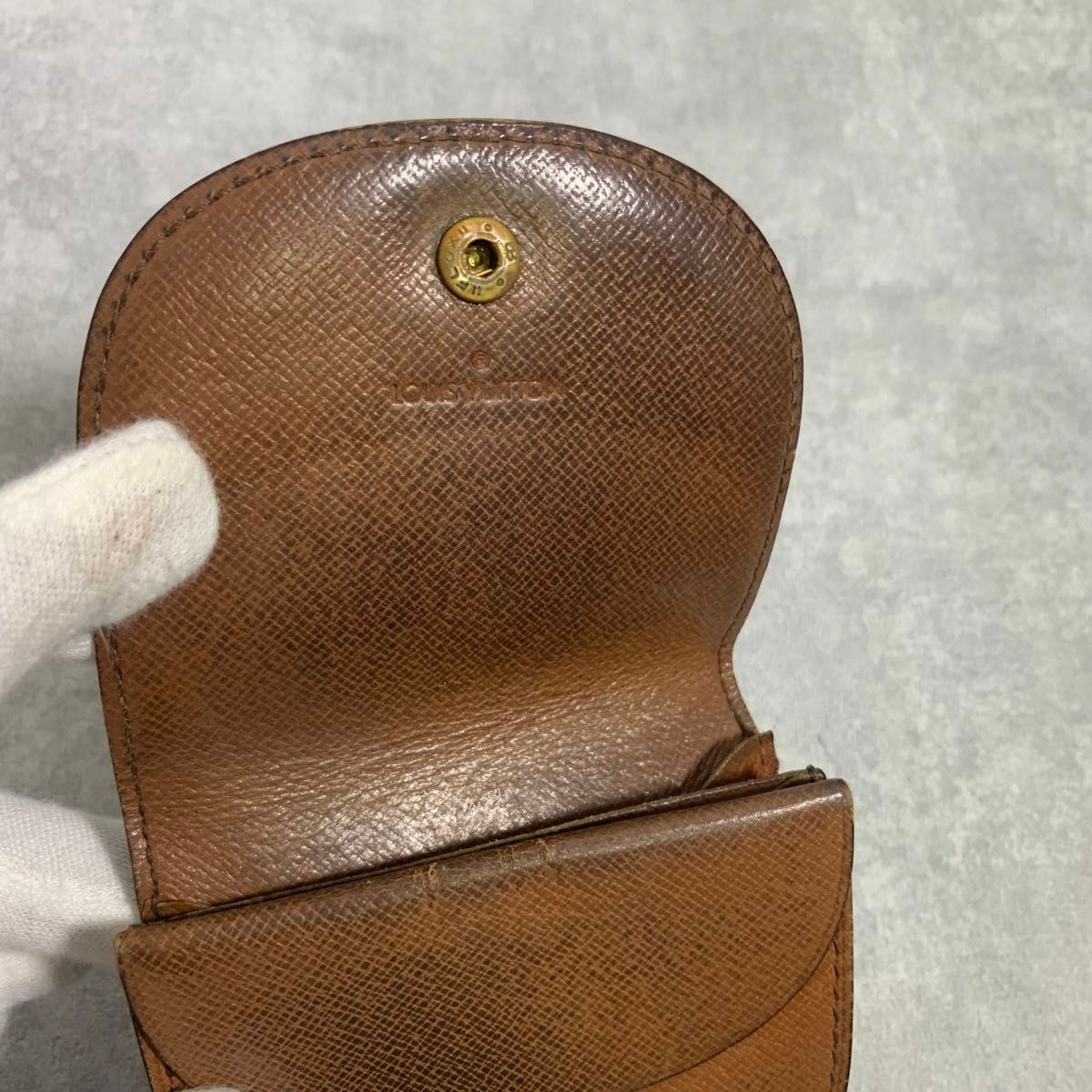 LOUIS VUITTON ヴィトン コインケース ポルトモネグゼ 半円 小銭 LOUIS VUITTON ヴィトン コインケース ポルトモネグゼ 半円 小銭