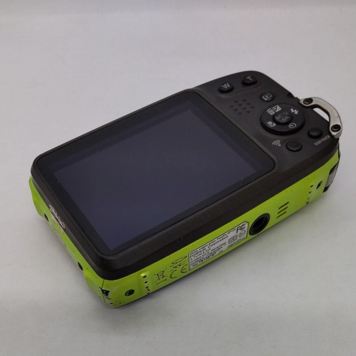 フジフィルム FUJIFILM FinePix XP120 ライム デジタルカメラ フジフィルム FUJIFILM FinePix XP120 ライム デジタルカメラ