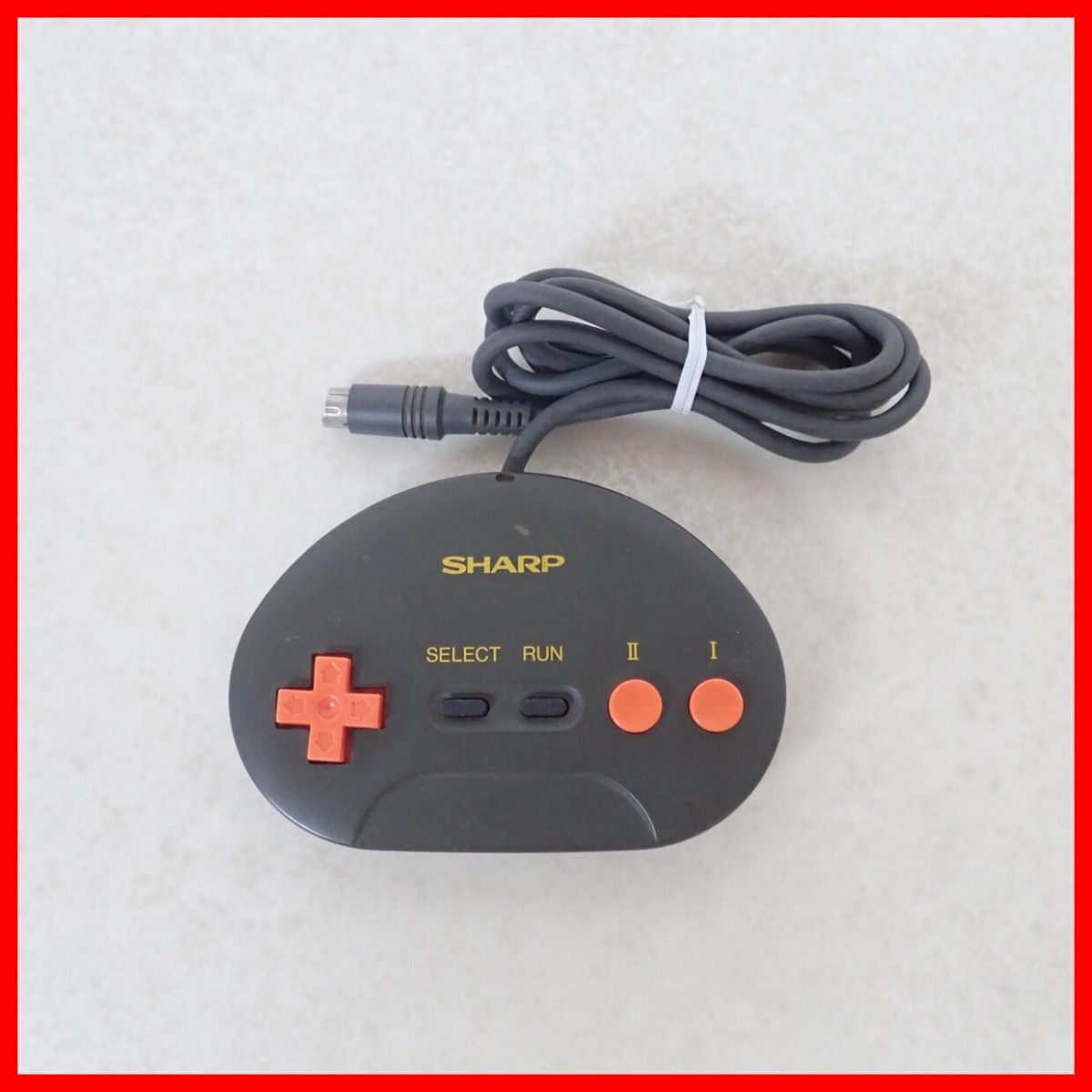 動作品 SHARP X1 TWIN 専用ゲームパッド RRMCG0532CES シャープ レトロPC周辺機器【PP