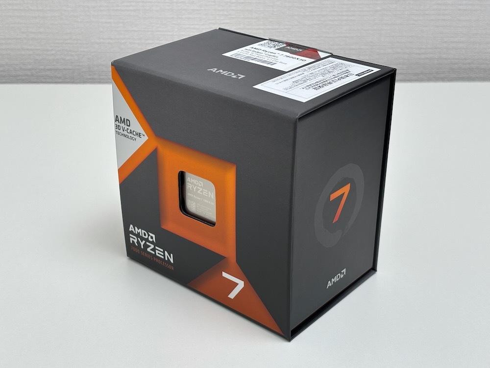 使用少・別売CPUクーラー付 AMD AMD Ryzen 7 7800X3D BOX 国内 使用少・別売CPUクーラー付 AMD AMD Ryzen 7 7800X3D BOX 国内
