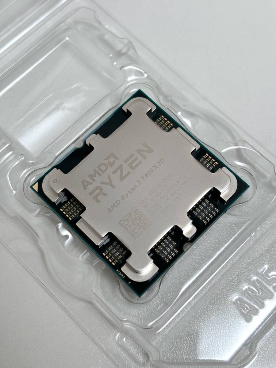 使用少・別売CPUクーラー付 AMD AMD Ryzen 7 7800X3D BOX 国内 使用少・別売CPUクーラー付 AMD AMD Ryzen 7 7800X3D BOX 国内