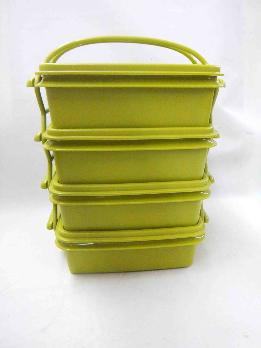 ヤフオク 美品 Tupperware タッパーウェア カルテット 4 ヤフオク 美品 Tupperware タッパーウェア カルテット 4