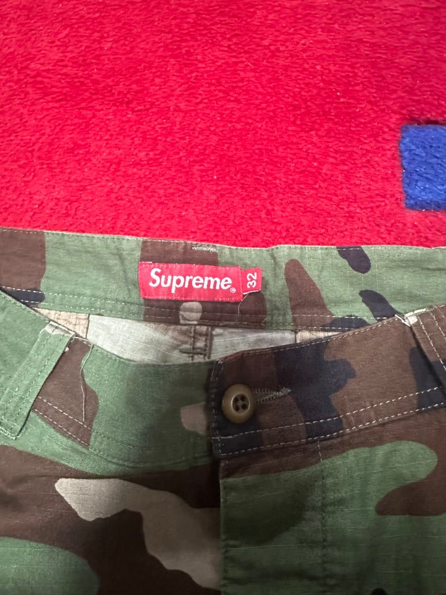 Supreme Cargo pant Woodland Camo W32 カーゴパンツ 迷彩 15ss Supreme Cargo pant Woodland Camo W32 カーゴパンツ 迷彩 15ss