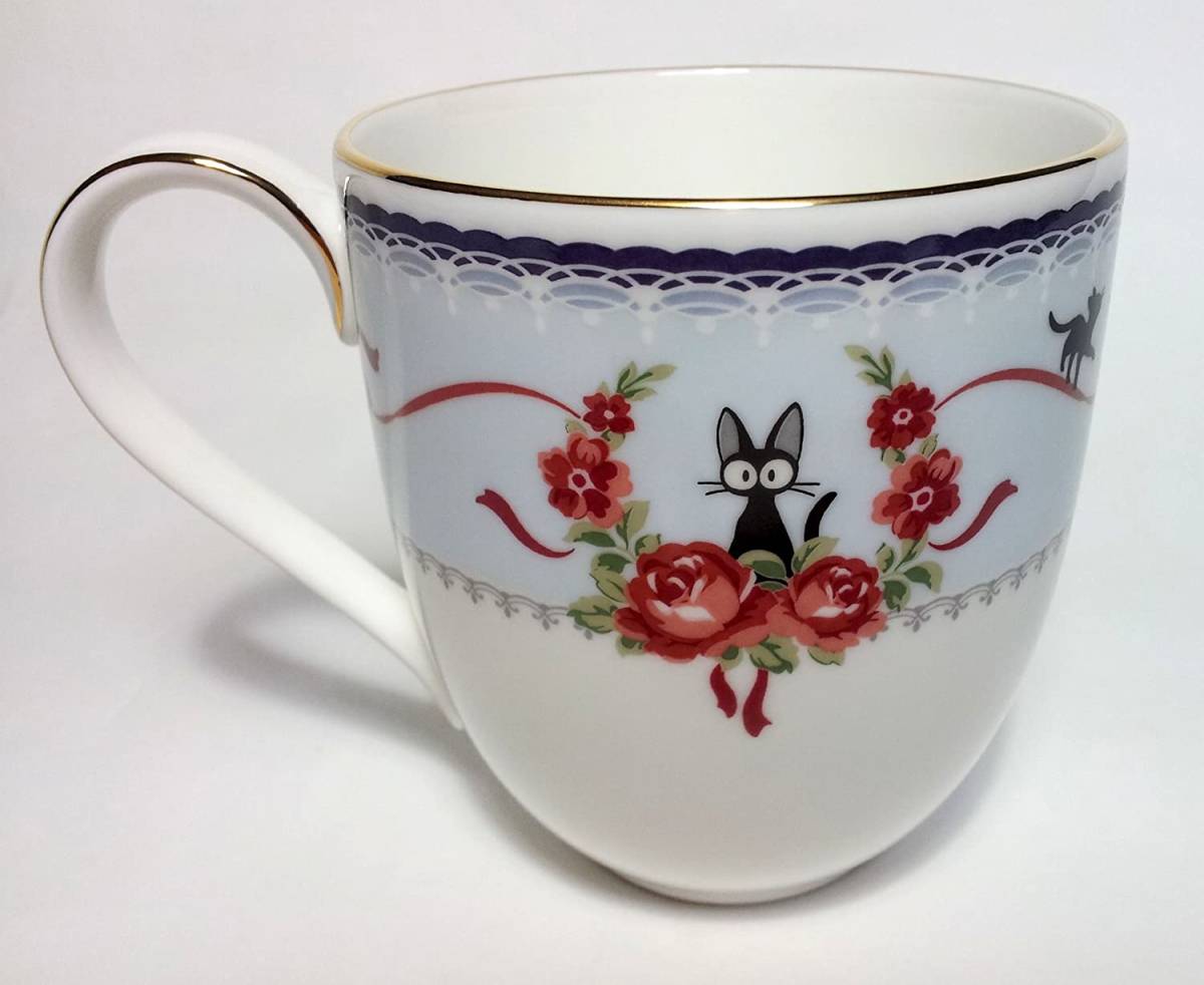 ジブリ 魔女の宅急便 ジジ マグカップ コーヒーカップ ブルー ジブリ 魔女の宅急便 ジジ マグカップ コーヒーカップ ブルー