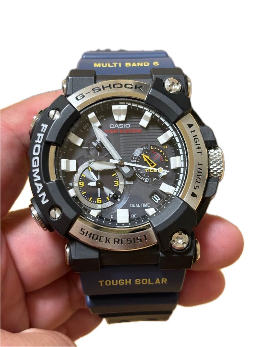 極美品】GーSHOCK MASTER OF G - SEA FROGMAN GWF-A1000-1A2JF 極美品】GーSHOCK MASTER OF G - SEA FROGMAN GWF-A1000-1A2JF