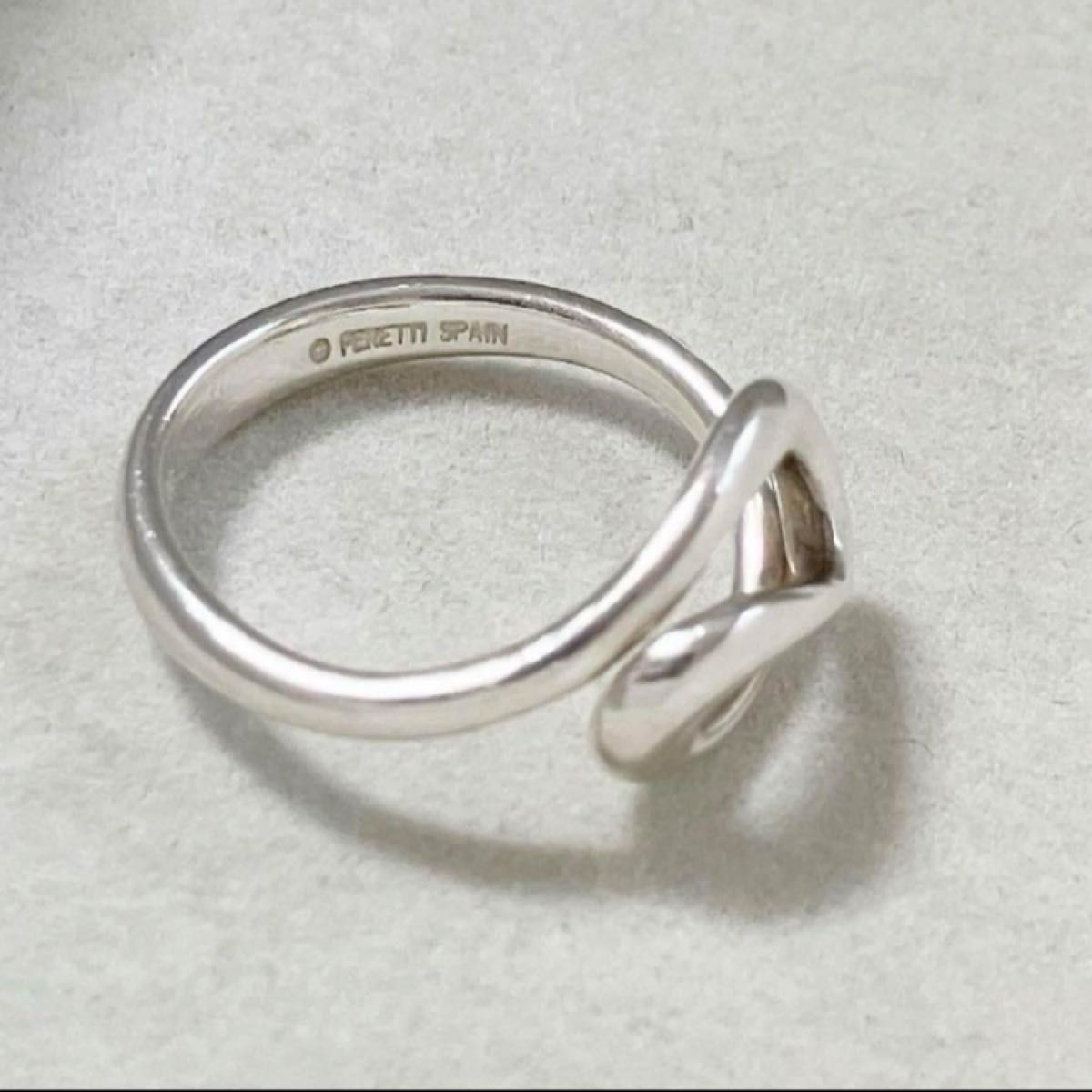 廃盤品 ティファニー TIFFANY シルバー リング 指輪 エルサ 廃盤品 ティファニー TIFFANY シルバー リング 指輪 エルサ
