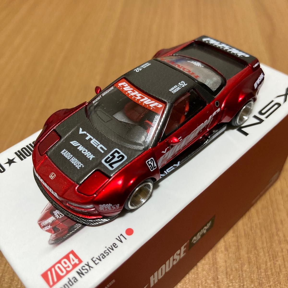 MINI-GT 1/64 ホンダ NSX Evasive V1 (左ハンドル) (KHMG094 MINI-GT 1/64 ホンダ NSX Evasive V1 (左ハンドル) (KHMG094