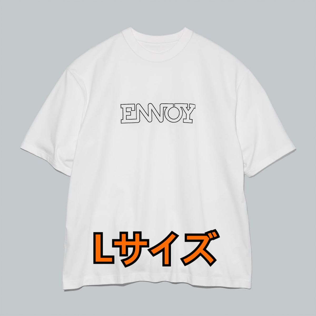 ENNOY ELECTRIC LOGO EMB T-SHIRT WHITE トップス ENNOY ELECTRIC LOGO EMB T-SHIRT WHITE トップス