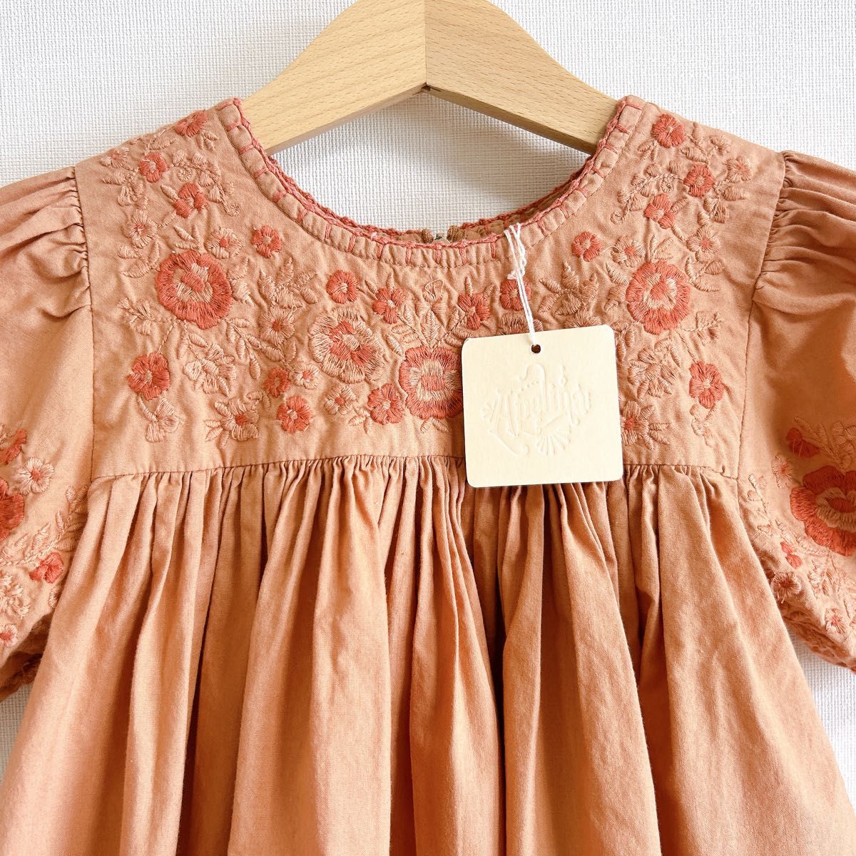 新品 Apolina Kids Bess Dress ワンピース ドレス アポリナ 刺繍 新品 Apolina Kids Bess Dress ワンピース ドレス アポリナ 刺繍