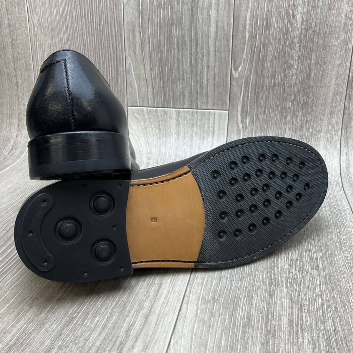 アウトレット】Vチップ◇ブラック◇サイズ25.0cm紳士革靴 アウトレット】Vチップ◇ブラック◇サイズ25.0cm紳士革靴