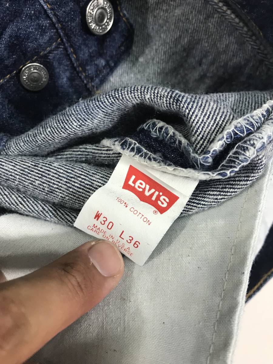 古着 17184 リーバイス 501 W30 ジーンズ デニム パンツ 70 80 Levi's ビンテージ vintage オリジナル USA_画像5