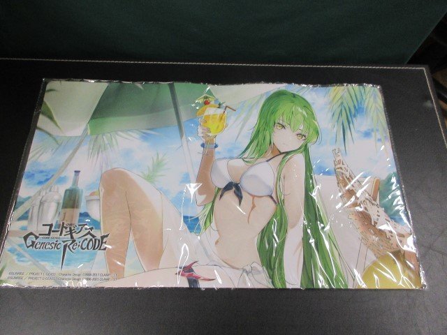 プレイマット コードギアス Genesic Re；CODE 水着 C.C.　①