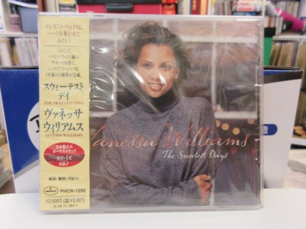 BM3●CD★奇跡のデットストック新品未開封!!★国内盤★ヴァネッサ・ウィリアムス（Vanessa Williams）「スウィーテスト～」／Deadstock,_画像1