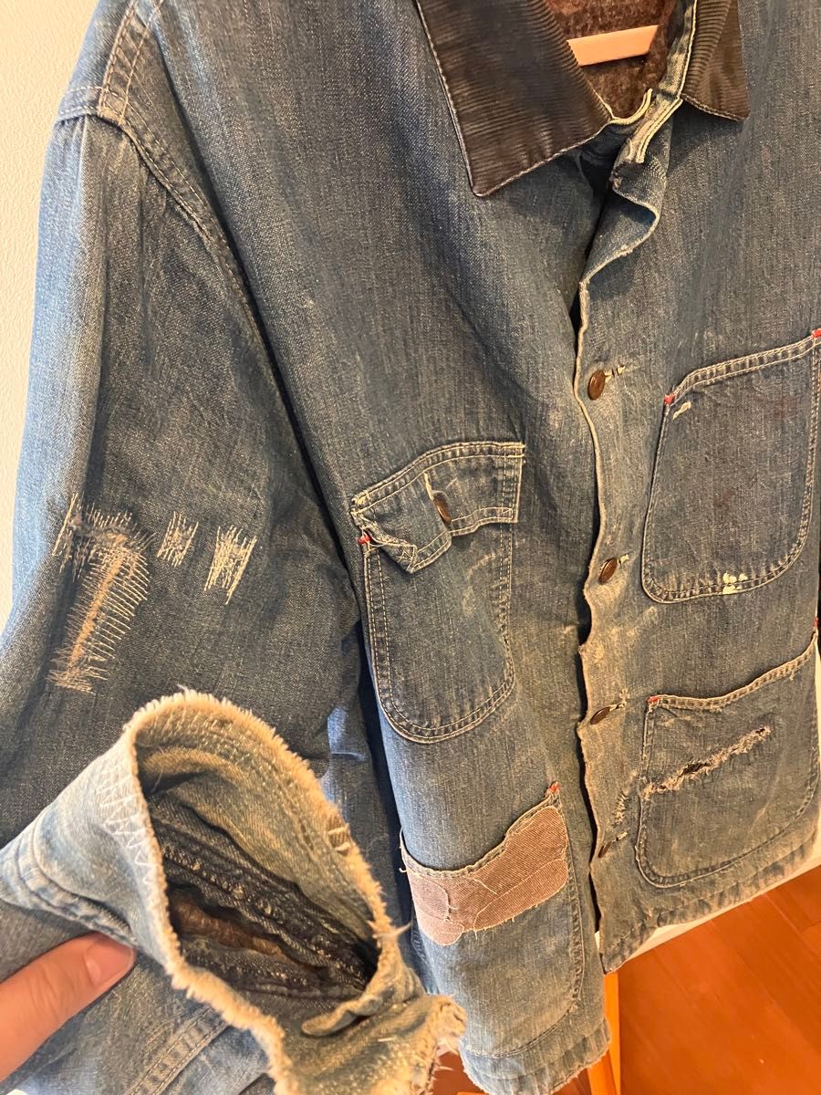 70's ELY Denim Coverall Jacket デニムカバーオールジャケット 70's ELY Denim Coverall Jacket デニムカバーオールジャケット