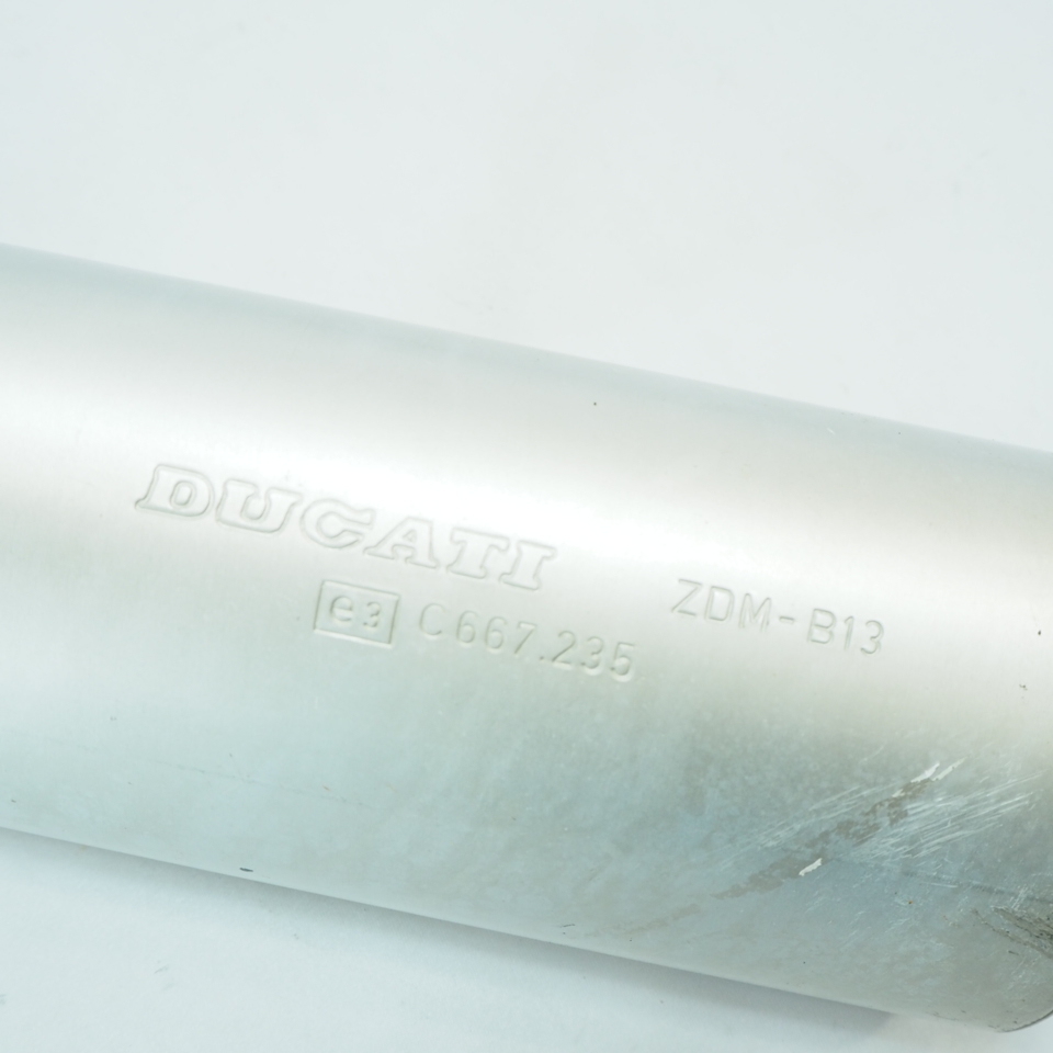  дыра нет! Ducati M900 оригинальный глушитель левый muffler Monstar 574.1.035.4A