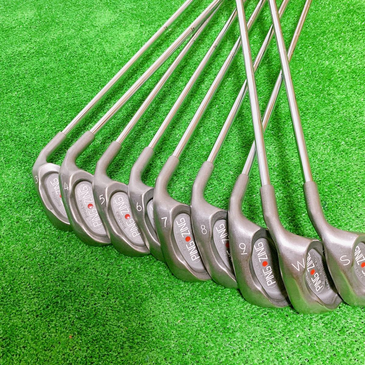 PING ZING KARSTEN ゴルフ クラシック アイアン 9本セット PING ZING KARSTEN ゴルフ クラシック アイアン 9本セット