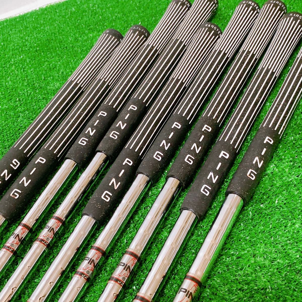PING ZING KARSTEN ゴルフ クラシック アイアン 9本セット PING ZING KARSTEN ゴルフ クラシック アイアン 9本セット