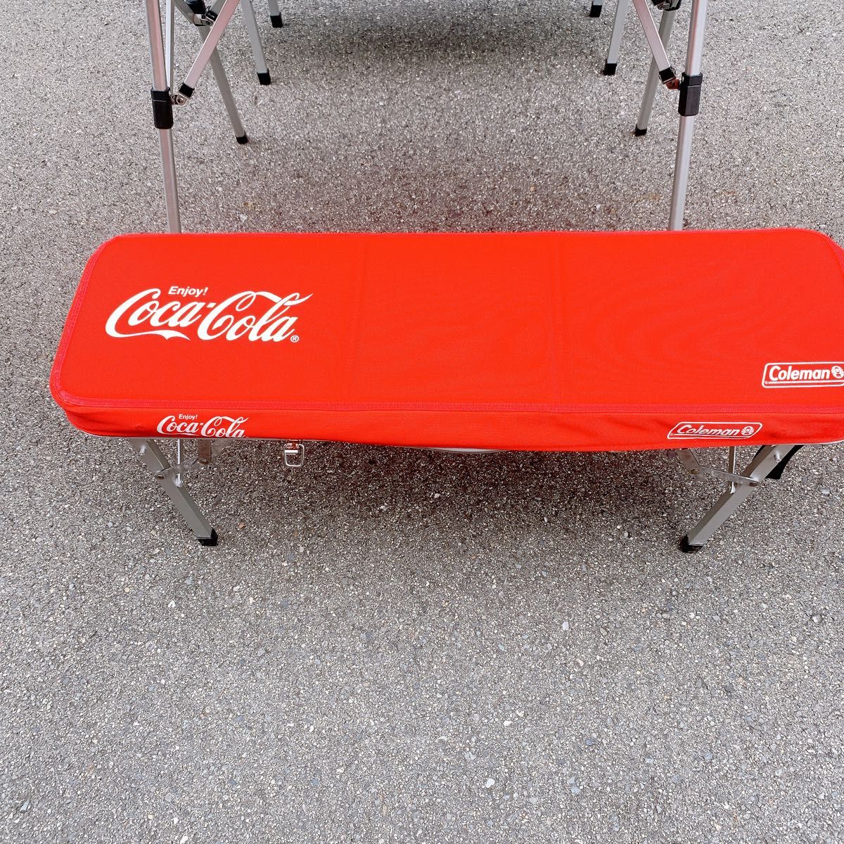 Coca-Cola Coleman ピクニックベンチセット 非売品 コカコーラ Coca-Cola Coleman ピクニックベンチセット 非売品 コカコーラ