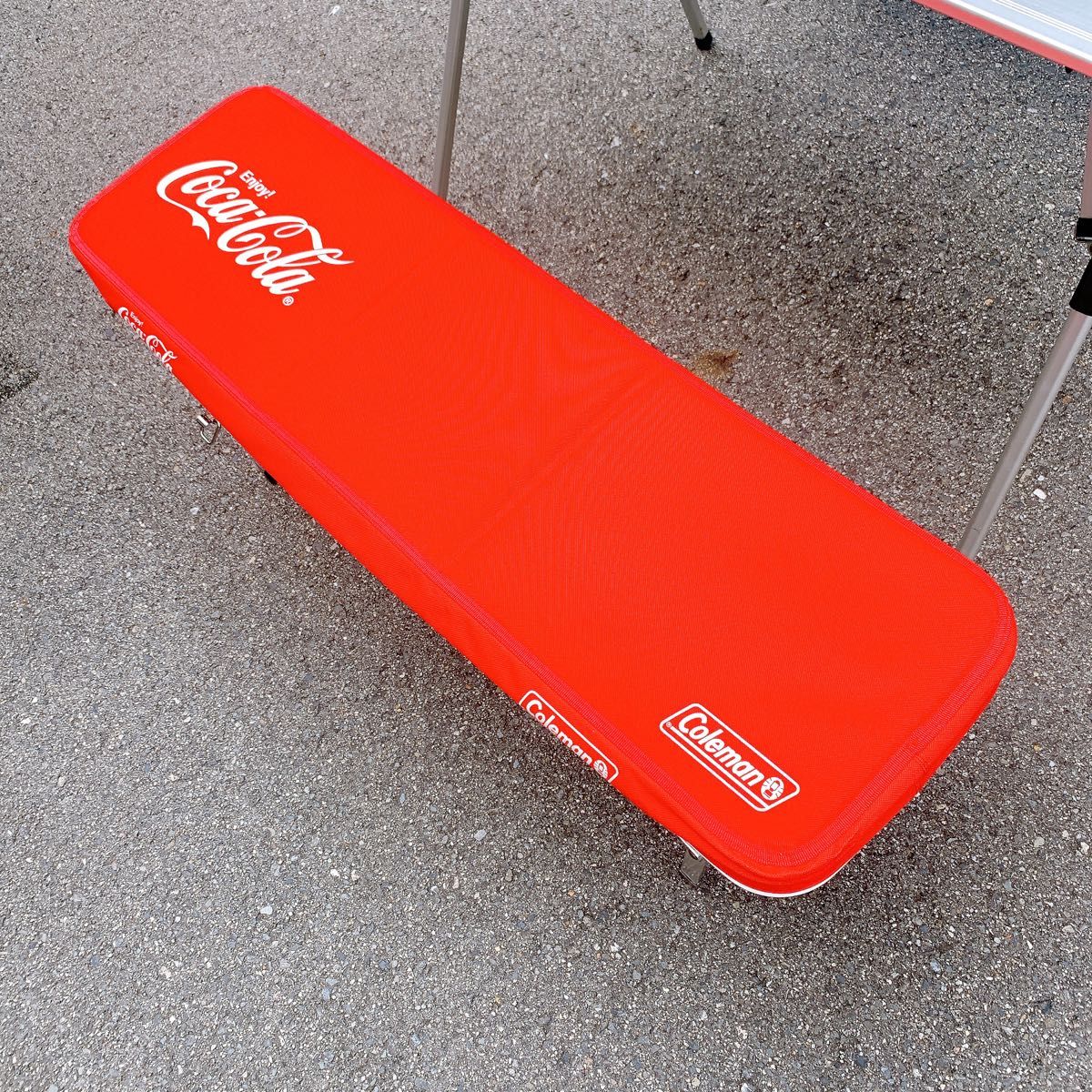 Coca-Cola Coleman ピクニックベンチセット 非売品 コカコーラ Coca-Cola Coleman ピクニックベンチセット 非売品 コカコーラ