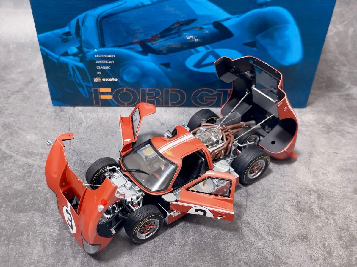 エグゾト 1/18 フォード GT40 Mk IV No 3 1967 ル・マン24h ford エグゾト 1/18 フォード GT40 Mk IV No 3 1967 ル・マン24h ford