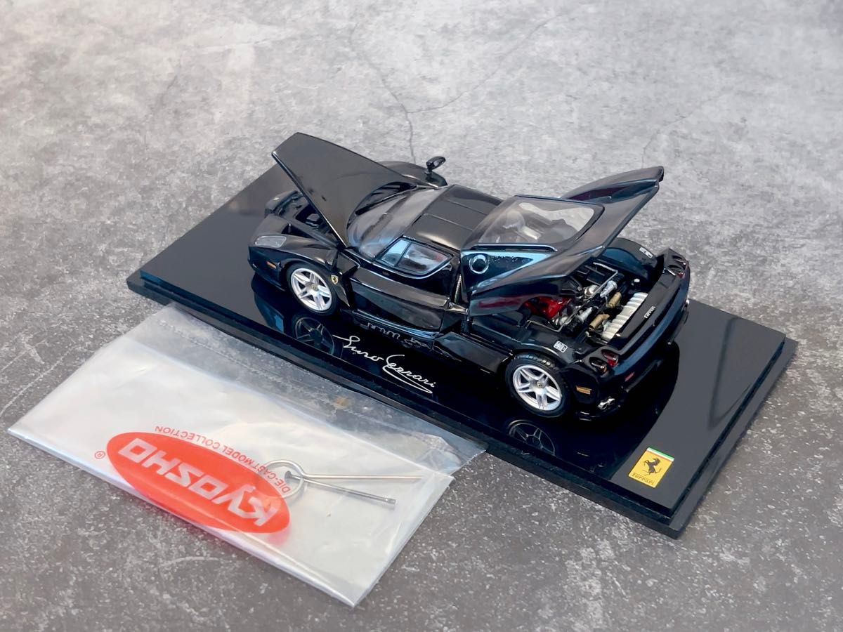 京商 フェラーリ エンツォ ブラック Ferrari Enzo Black 1/43 京商 フェラーリ エンツォ ブラック Ferrari Enzo Black 1/43
