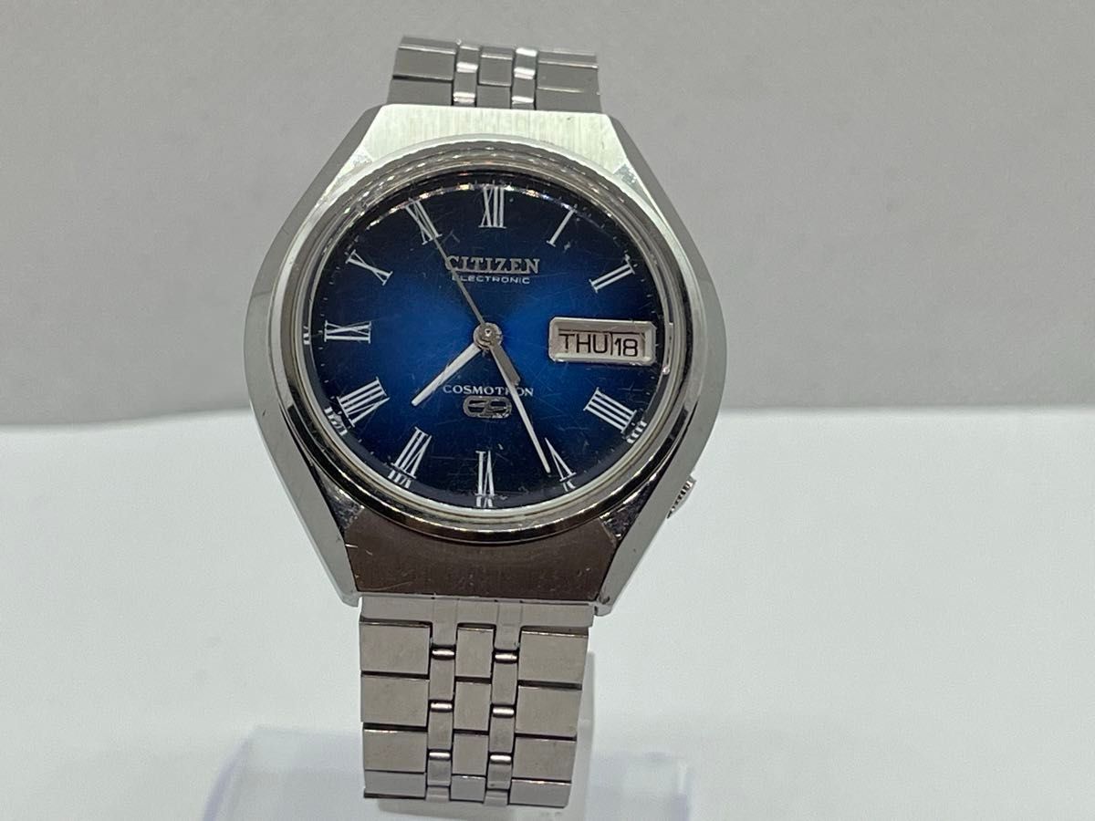 稼動】CITIZEN COSMOTRON シチズン コスモトロン 電磁テンプ式 稼動】CITIZEN COSMOTRON シチズン コスモトロン 電磁テンプ式
