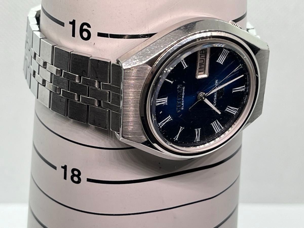 稼動】CITIZEN COSMOTRON シチズン コスモトロン 電磁テンプ式 稼動】CITIZEN COSMOTRON シチズン コスモトロン 電磁テンプ式