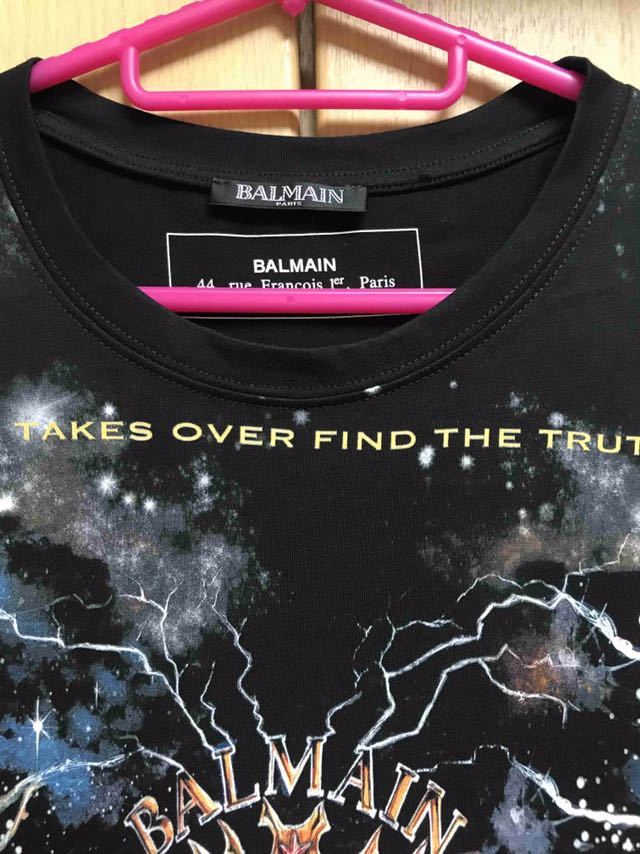 正規 新品 19SS BALMAIN バルマン DANGEROUS デンジャラス Tシャツ