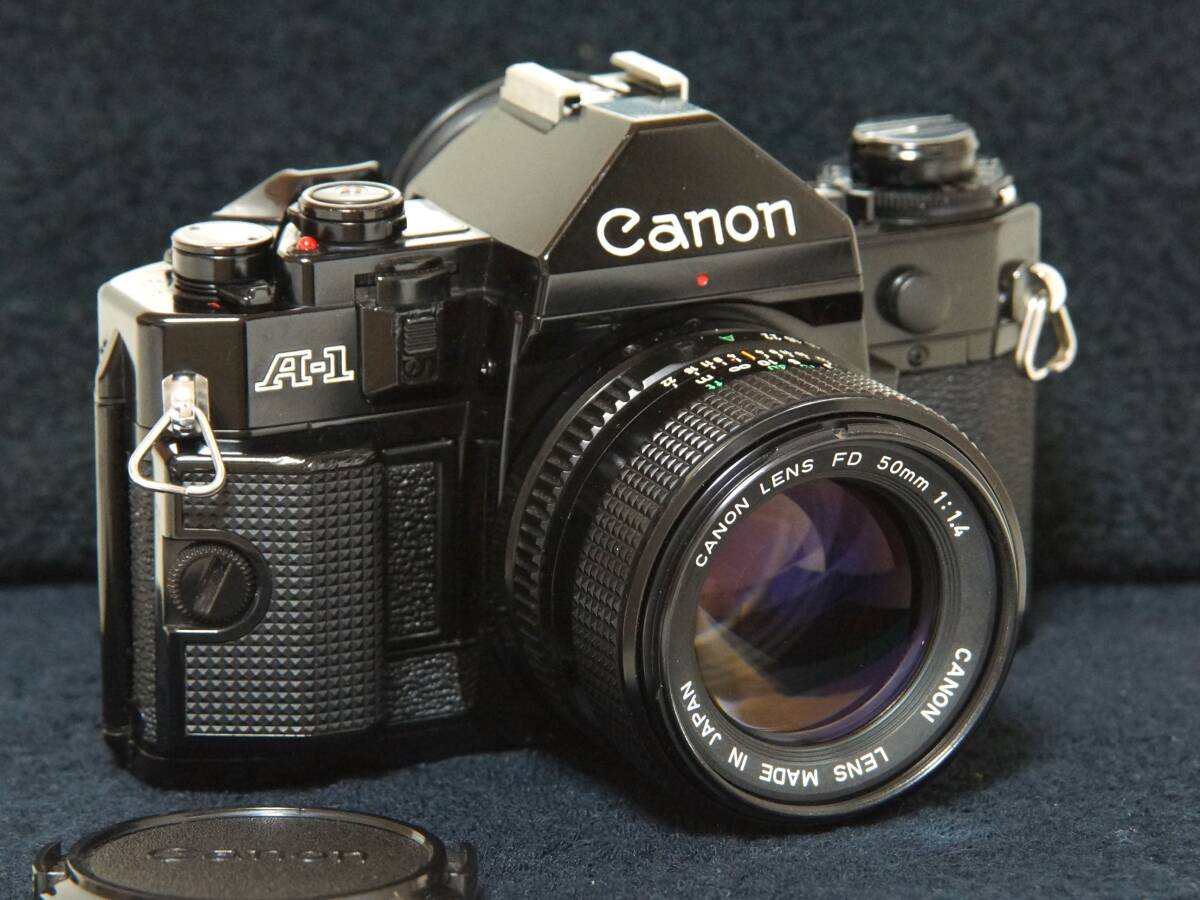 Canon A-1 NewFD50mmF1.4 標準レンズセット 【Operation Canon A-1 NewFD50mmF1.4 標準レンズセット 【Operation
